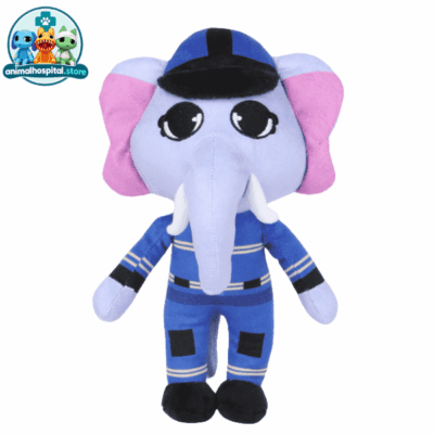 Bubba Bubbaphant blue elephant police plush toy