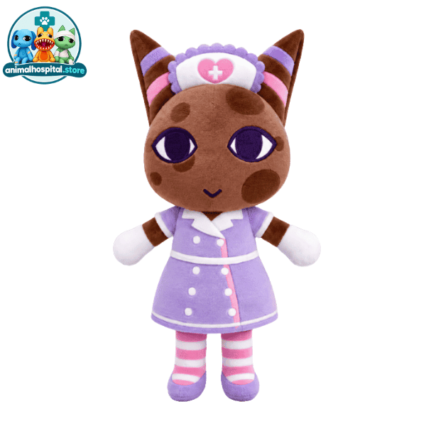 Nurse Plush Type C Nurse Plush Type C brown cat plush in nurse dress