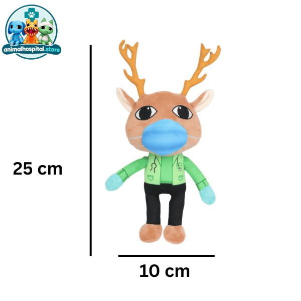 Paramedic (2) Paramedic plush in a green shirt and black trousers