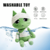 Patient Plush (3) Patient Plush Type C green cat plush with bandages