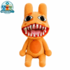 Orange rabbit plush Patient Plush Type B with sharp teeth