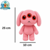 Pink Three-Eyed Anomaly (2) Pink Three-Eyed Anomaly plush with three red eyes