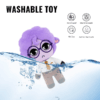 Secretary Plush Type B catdeerAntlered Secretary Plush Type B with purple curly hair and glasses