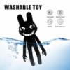 Black colored stalker in animal hospital anomaly game - plush toy - roblox game character