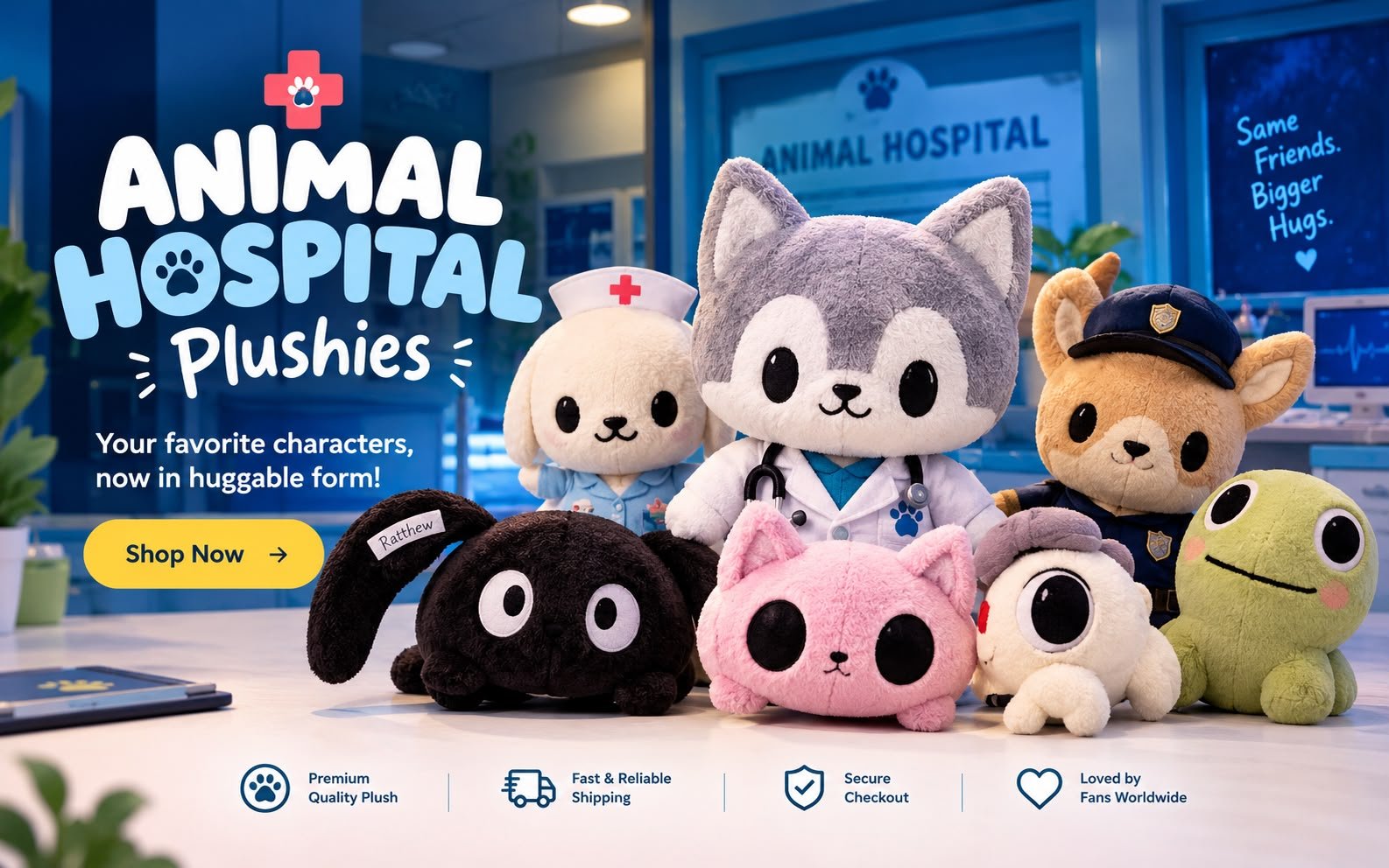 Animal Hospital Roblox Game Store to buy merchandise. 