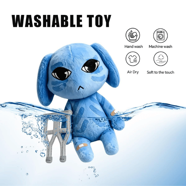 Injured Patient Blue Dog Plush – Animal Hospital Anomaly Collectible Roblox Store