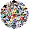 60-piece horror cartoon sticker pack for laptops and phones — Image 1 of 7