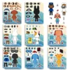 Animal hospital horror make-a-face sticker sheets — Image 1 of 7