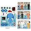 Animal hospital horror make-a-face sticker sheets — Image 3 of 7