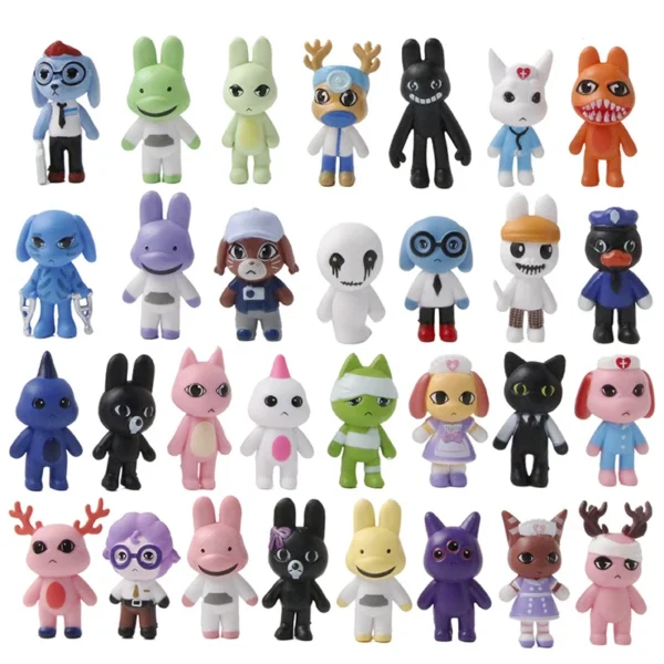 30Pcs Horror Animal Hospital action figures set — Image 5 of 7